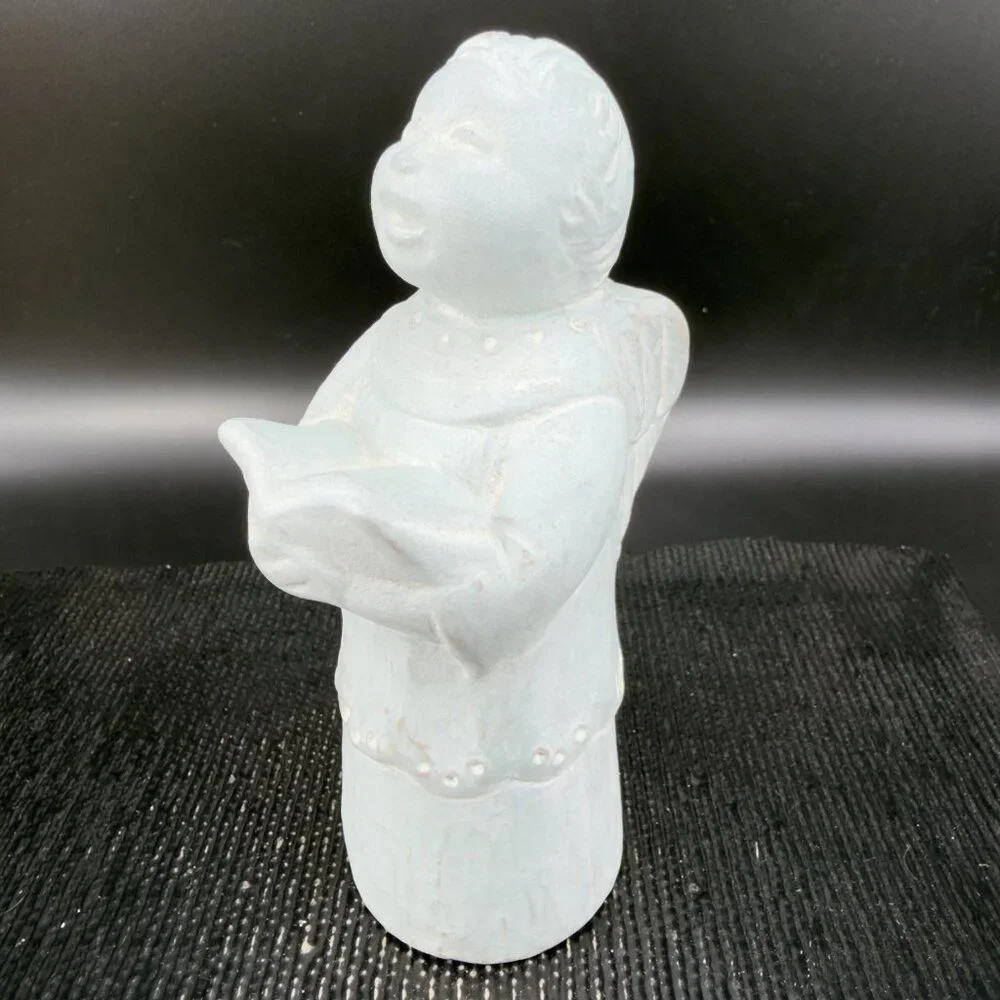 Vintage 1997 Isabel‎ Bloom Angel Reading A Book Figurine Hand Made Figure Signed